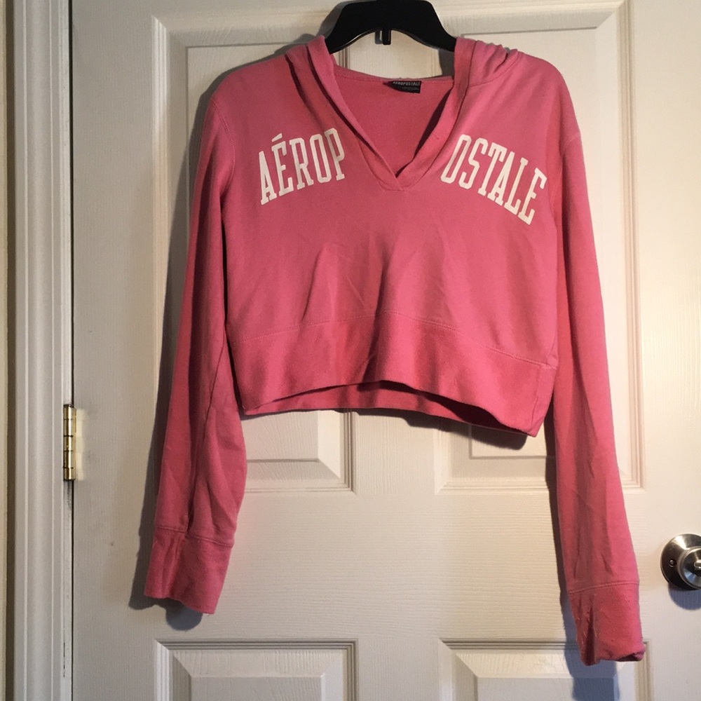 Aeropostale crop top hoodie